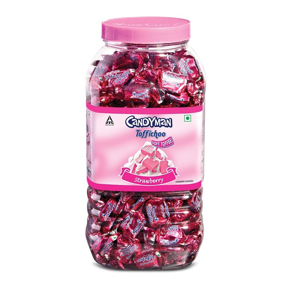 Candyman Toffichoo, Strawberry -( 320units *2.4g) Soft Toffees | eBay