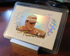 1997 SCORE THE FRANCHISE DREW BLEDSOE FOOTBALL ENHANCED HOLOGFOIL CARD 4/16 1OF2