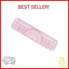 Westcott Protractor Ruler, 6", 15cm, Transparent W-5 