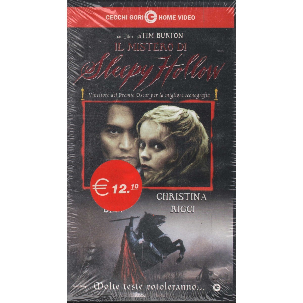 The Mystery Of Sleepy Hollow VHS Tim Burton Univideo - PSC3513 Sealed