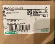 Square D LGA36400U31X 400 Amp 600V 3 Pole Circuit Breaker