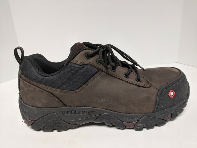Merrell Moab Rover Composite Toe Work Boots, Espresso, Mens 12 M | eBay
