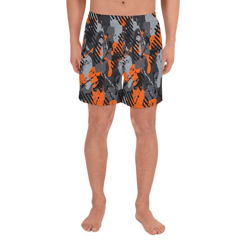 Monarchi - Camou Athletic Long Shorts - Picture 3 of 46