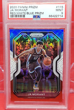 2020-21 Panini Prizm Ja Morant Red White & Blue Prizm #115 PSA 10 Grizzlies T231