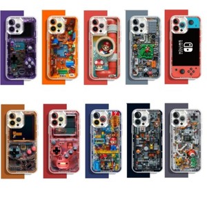 Nouveau dossier téléphonique Pokémon Mario iPhone 11 12 13 14 15 Pro 16 Pro Max