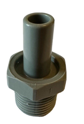 JOHN GUEST PI051223S STEM ADAPTER 3/8'' STEM X 3/8'' MNPT