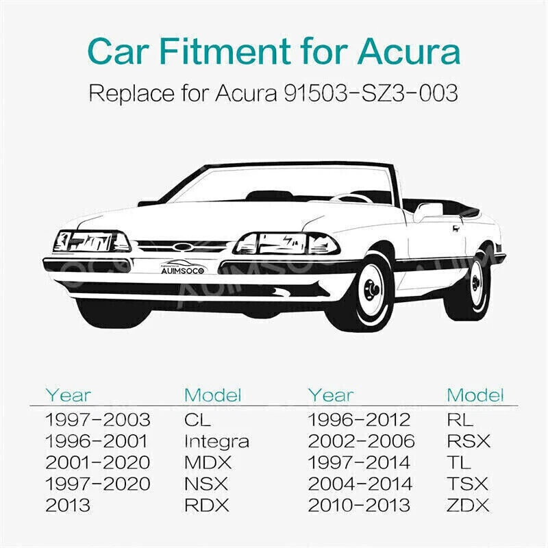 100x Para HONDA Y ACURA Trim Panel Clips Parachoques Guardabarros Pasador Remache Motor 10mm Foto 2 de 4