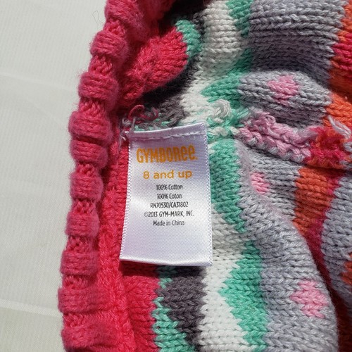Girls Gymboree Hat Size 8 9 10 12 Wild For Horses Knit Cap Vintage Aztec - Picture 5 of 5