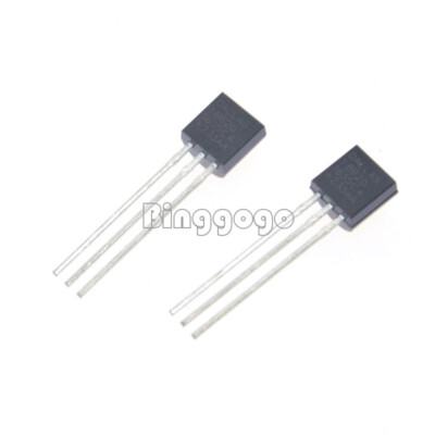 DS18B20 Digitaler Temperatursensor Temperaturfühler 1-Wire TO-92 TE242 New