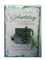 Edle GlüCkwunschkarte - Zum 40. Geburtstag 3003-04