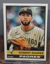 Robert Suarez 2025 Topps Heritage #196 Bicentennial 1776-1976 /200 Padres