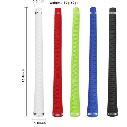 13PCS Golf Grip Sticky 2.3 Universal Gomma Golf Grip Standard 60R 5 Colori US - Foto 15 di 23
