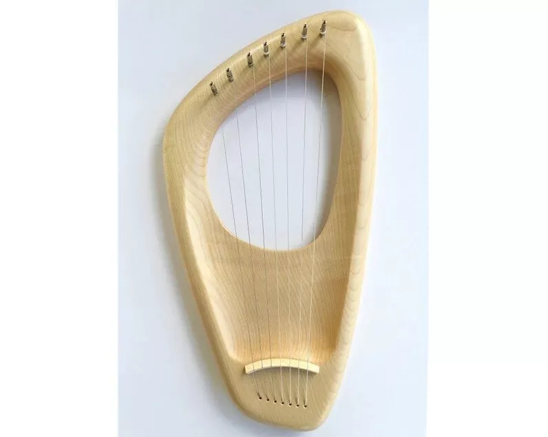 7 String Pentatonic Lyre Harp Personalized Musical Instrument Gift Waldorf Ins