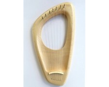 7 String Pentatonic Lyre Harp, Personalized Musical Instrument Gift, Waldorf Ins