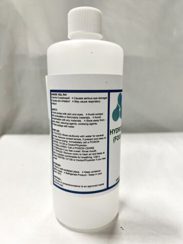 HYDROGEN PEROXIDE 6% FOOD GRADE 1L - Picture 3 of 4