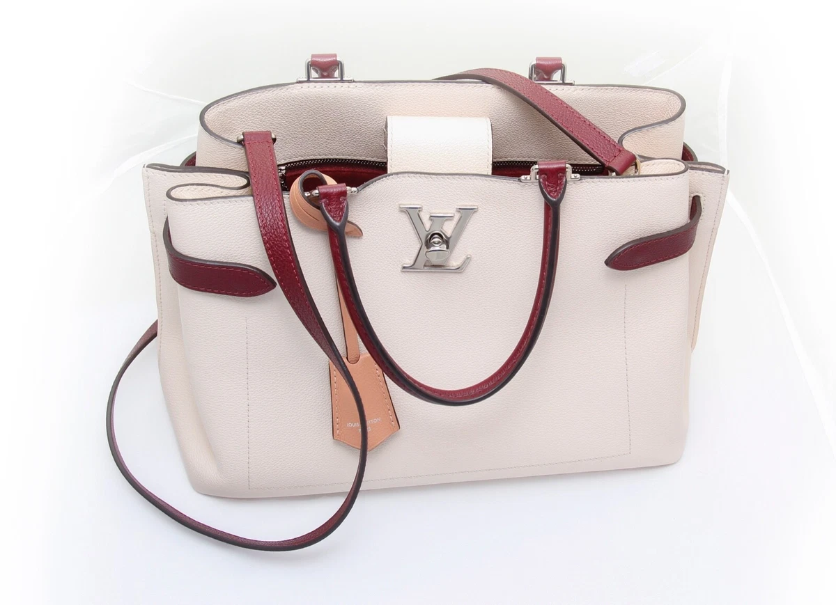 lockme leather handbag