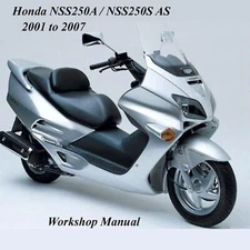 HONDA NSS250A / NSS250S 2001 to 2007 WORKSHOP MANUAL - PDF Files