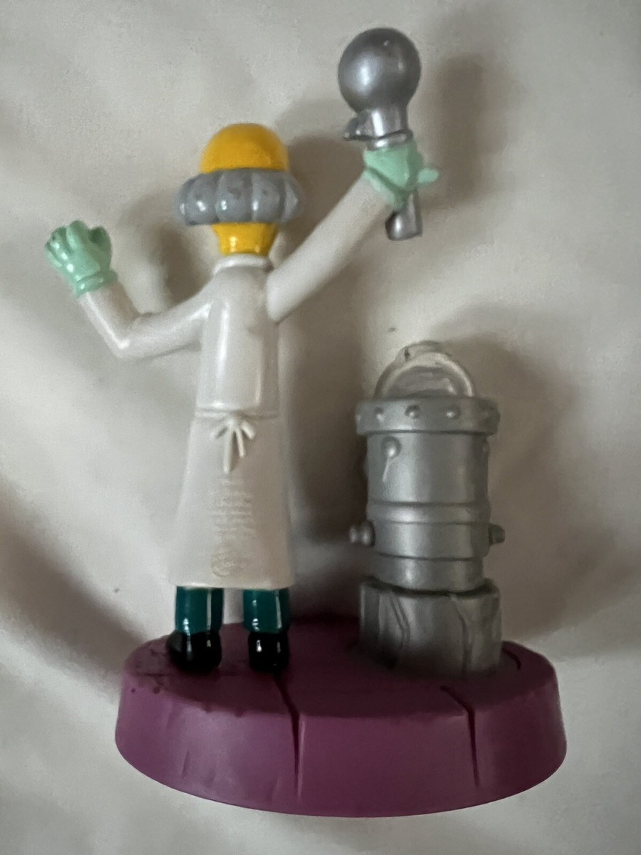 Simpsons Spooky Light Ups Burger King 2001 Mr. Burns Figure with