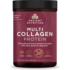 Ancient Nutrition Collagen Protein Unflavored Multi Collagen Protein 16oz