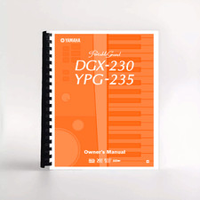 Yamaha DGX-230 YPG-235 Owner's Manual