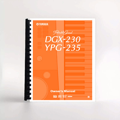Yamaha DGX-230 YPG-235 Owner's Manual | eBay