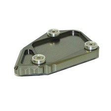 Kickstand Side Stand Extension Pad Gray For BMW R1200GS 08-12 R1200GSA 2008-2013