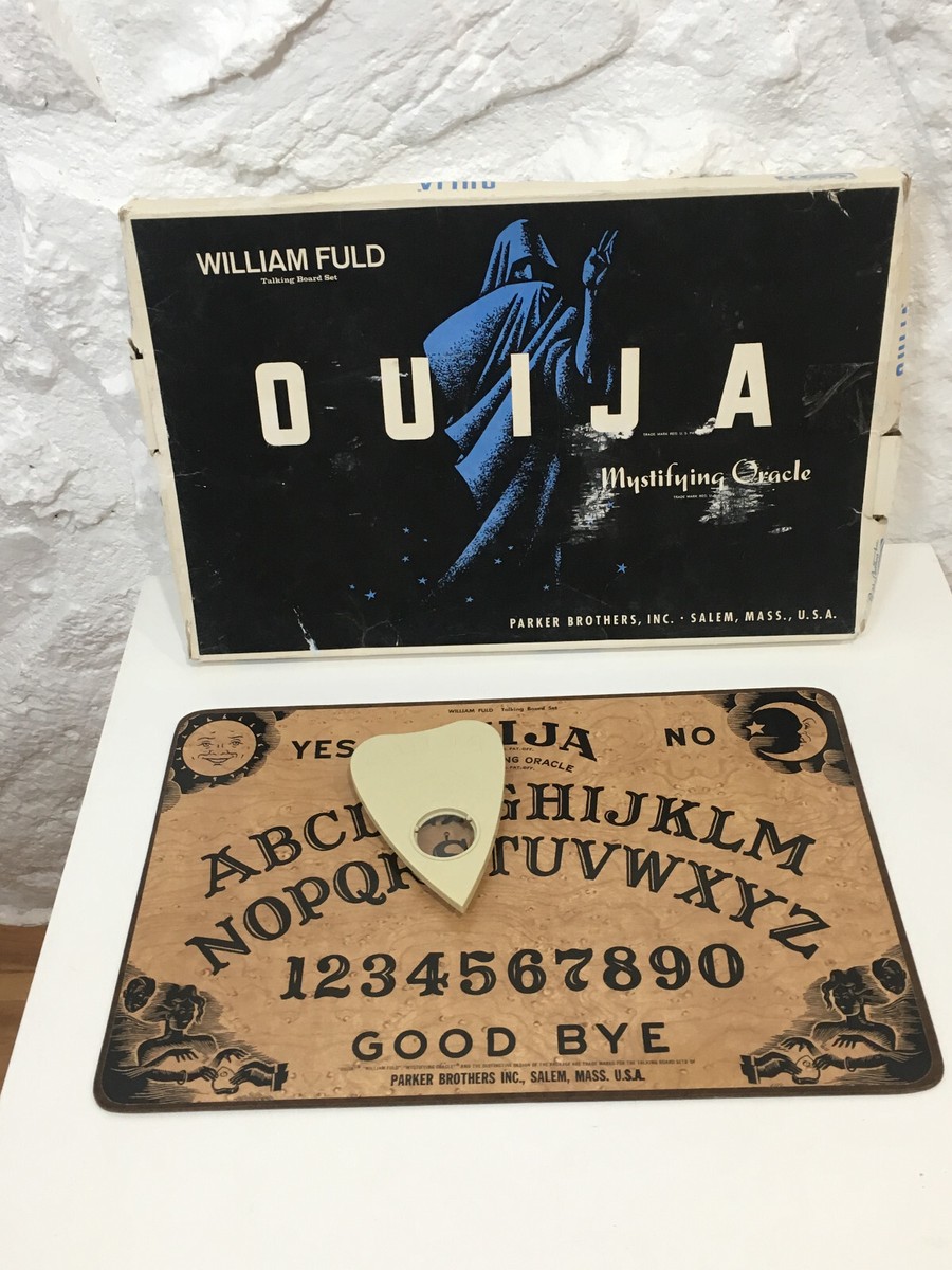 vintage 1950's William Fuld Mystifying Oracle The Original OUIJA
