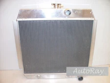 Brand New Aluminum Radiator for Chevy W/Cooler 51-54 3 Rows Auto 1952 1953 1954