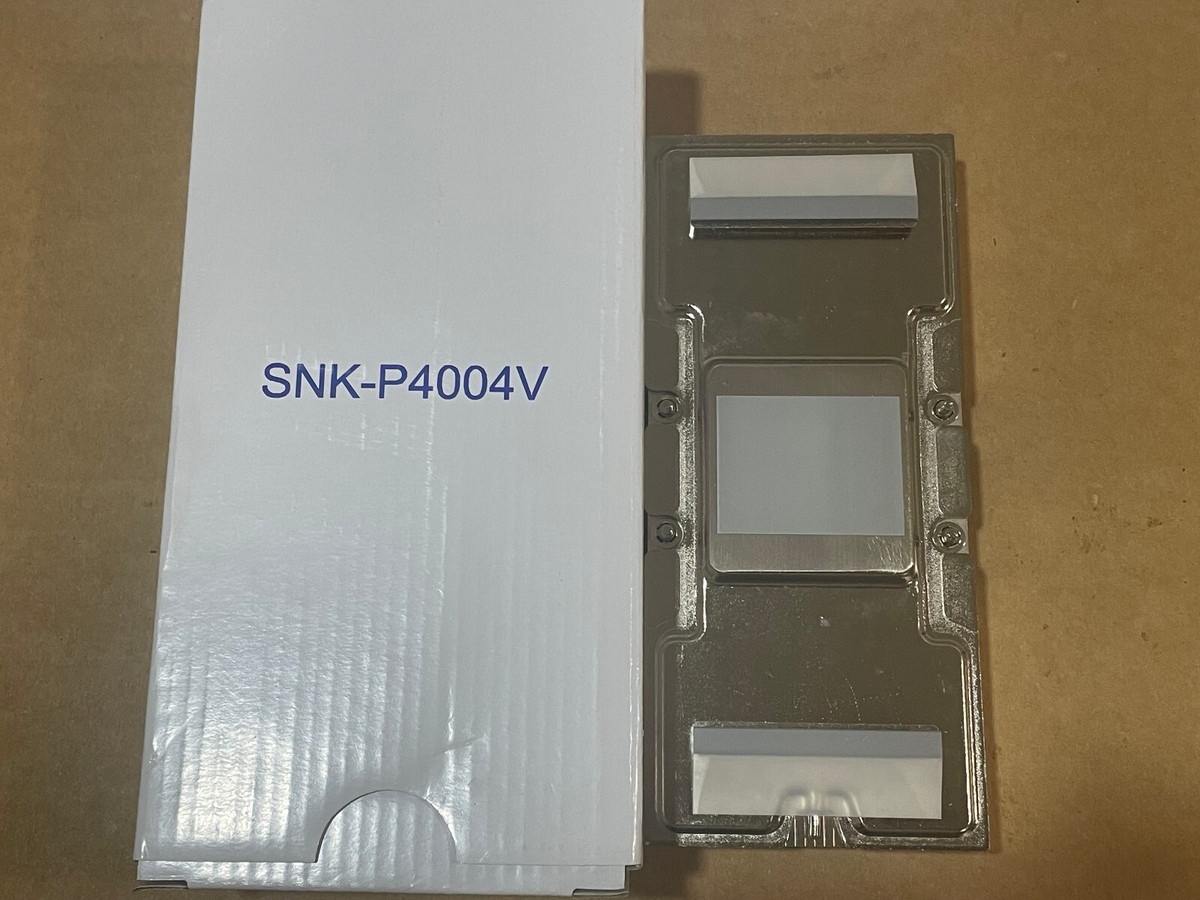 スーパースピードリニア 2001 TOY BOX SSL2001 Supermicro SNK-P4004V 1U Passive GPU HS, NVIDIA SXM2 w