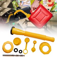 Replacement Gas Can Spout Nozzle Vent Kit for Plastic Gas Cans Old Style Cap ET
