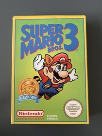 Super Mario Bros 3 - Nintendo - NES - OVP - PAL - Classic Series - Modul