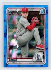 2020 Bowman Draft - Sapphire Chrome Levi Prater #BD-125 (RC) St. Louis Cardinals