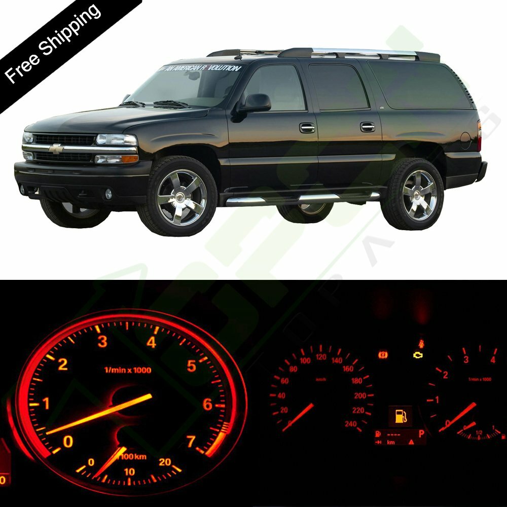 For 2002-2006 Dodge Ram 1500 LED Red Lights Instrument Panel Dash