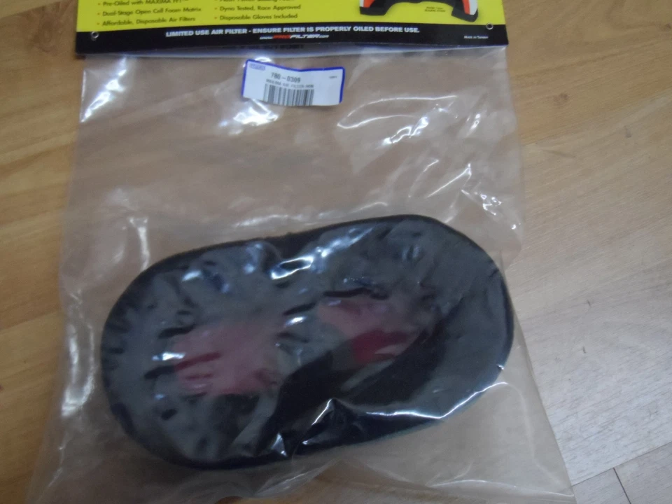 Filtro Máxima Pro purificador de aire preengrasado Honda XR250R XR350R XR400R XR600R Foto 3 de 4