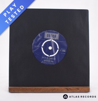 Jonathan King - Let It All Hang Out - 7'' Vinyl Record - VG