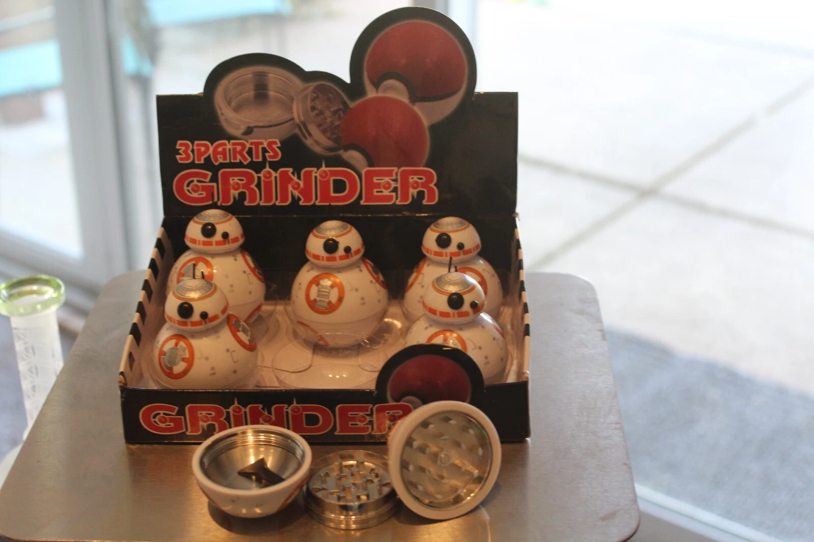 3 piece 2.0 inch Herb Grinder Spice Crusher