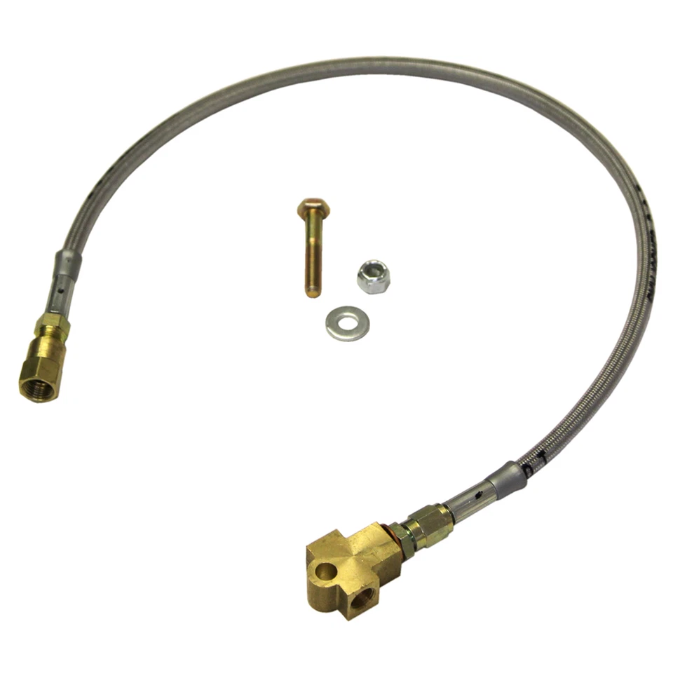 Línea de freno trasera Skyjacker de acero inoxidable de 3-4" para camioneta Chevy Blazer y GMC K20 Foto 3 de 4