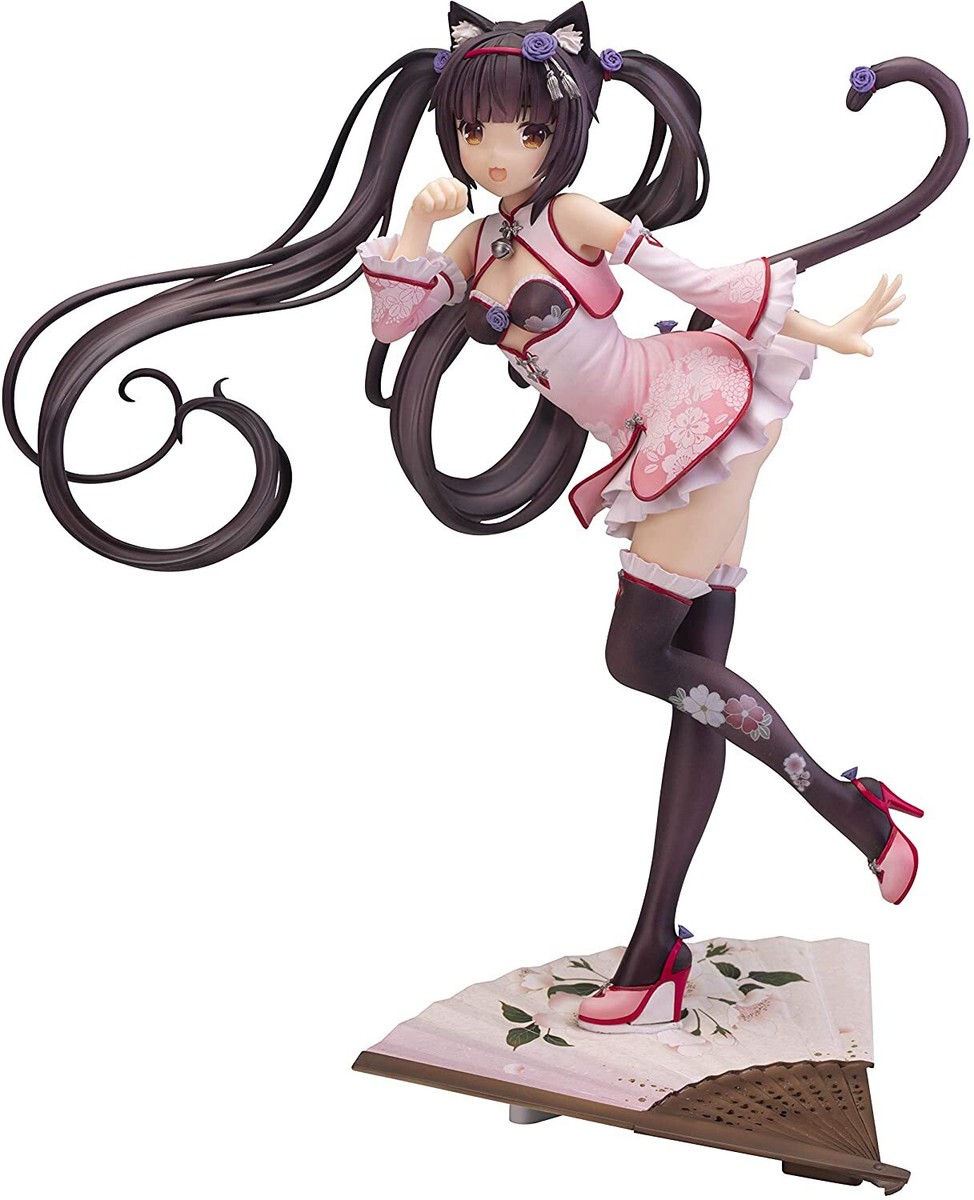 Nekopara Chocolat China Dress edition illustration by Sayori DX