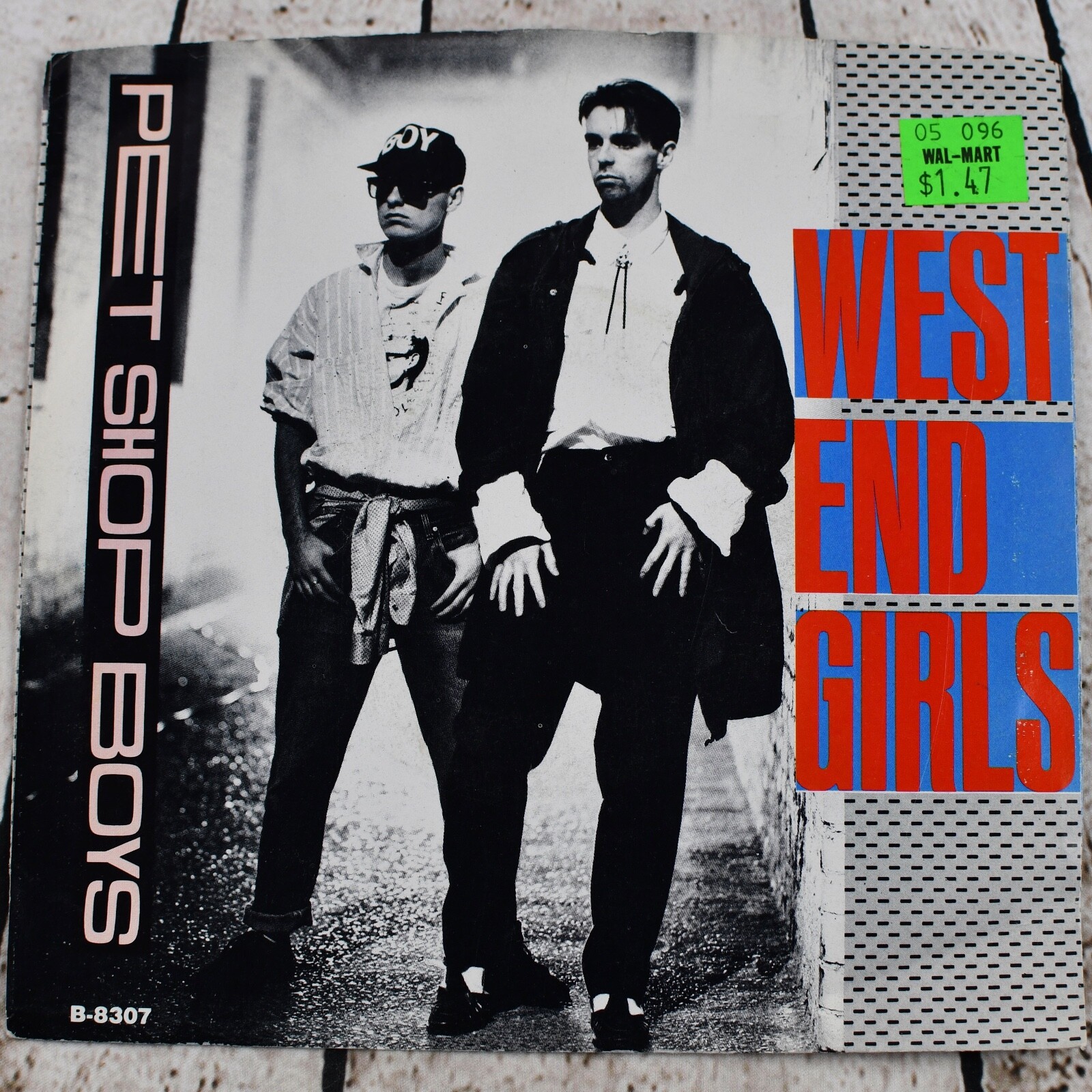 Pet Shop Boys - West End Girls, 7" Vinyl/45 RPM, EMI America, 1986