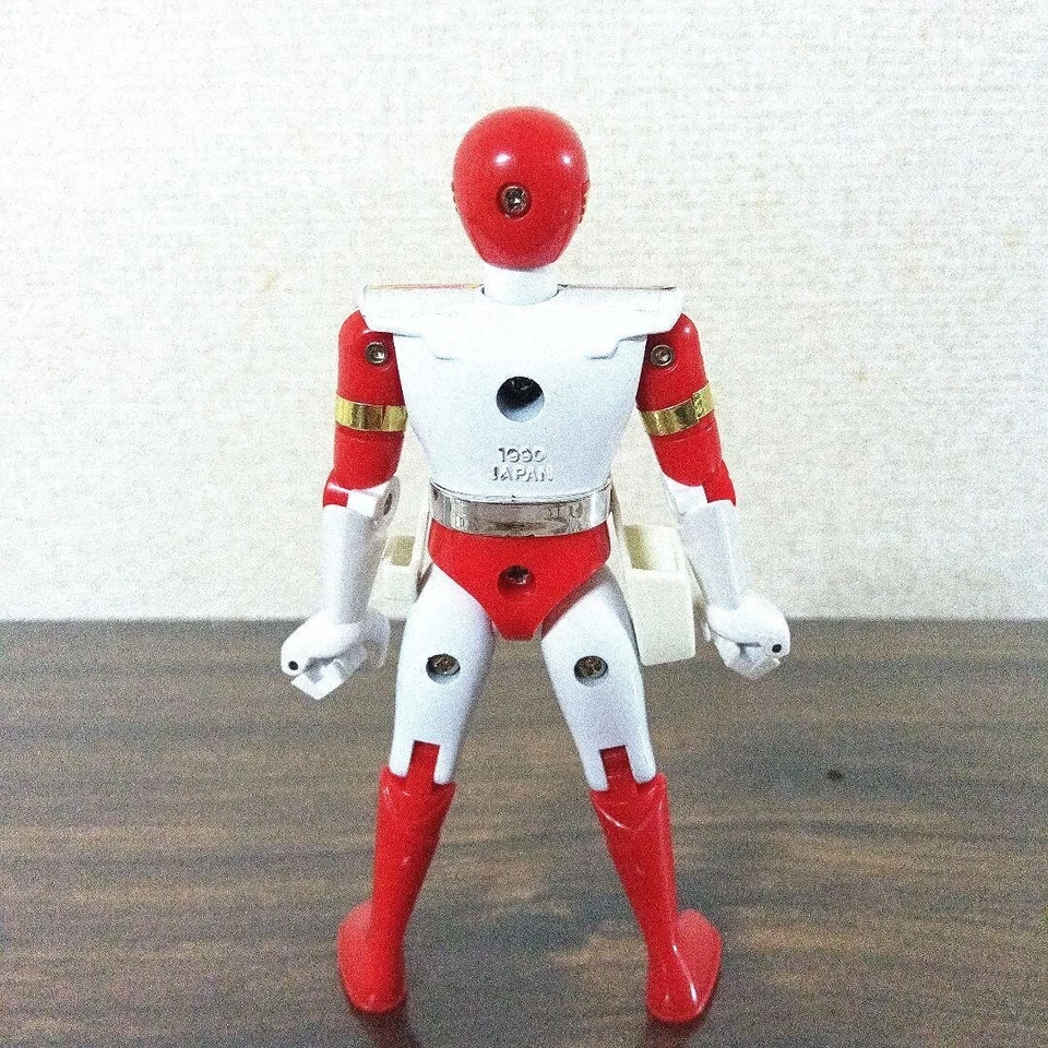 Bonecos Chojin Sentai Jetman Chogokin Falcão Vermelho Preto Condor BANDAI Zord Toy - Imagem 4 de 4