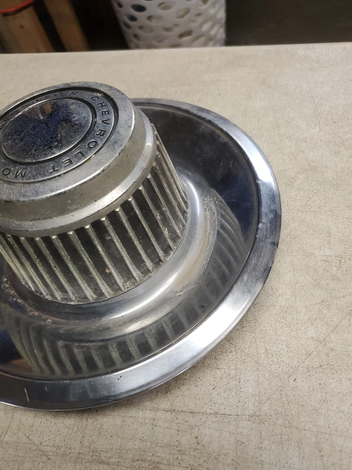 Metal Derby Center Cap 1968 – 1982 Impala Corvette Camaro Chevelle Nova (mw) - Image 4 of 4