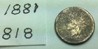 1881 Indian Head Penny; GOOD condition; #818