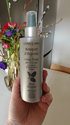 L'Erbolario Bouquet d' Argento linea profumata - Silver Bouquet Körpercreme NEU