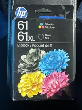 HP 61XL/61 C0PA6AN Exp. 1/2028 EXP DATE 61XL BLACK AND 61 COLOR COMBO
