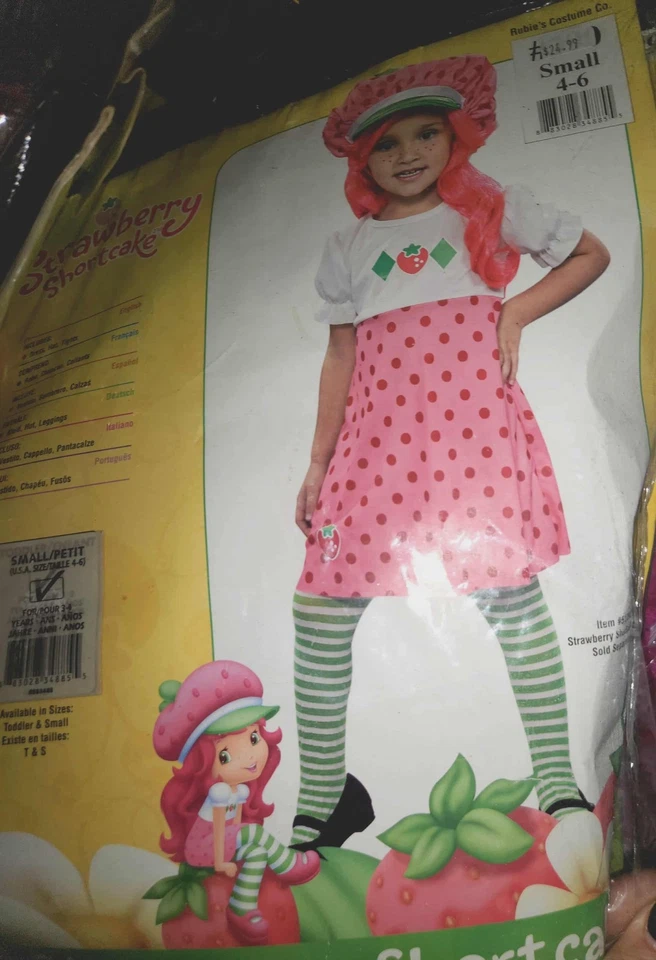 Disfraz de Halloween de pastel corto de fresa conjunto niño o niño Foto 2 de 2