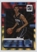 2022 Panini Donruss Rated Rookie Holo Red & Gold Laser Caleb Houstan #232 1c9a