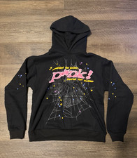 Sp5der hoodie with tags large