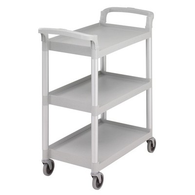 Cambro BC331KD480 32 7/8 in X 16 1/4 in 3Tier Gray Service Cart