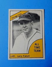 1977 TCMA ALL TIME CHICAGO CUBS LARRY FRENCH RARE EX-MINT