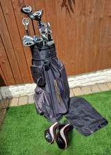 Golf Clubs and Bag with Accessories and Proctective Covers.